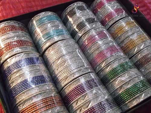 Aluminum Metal Bangle Sets view 6