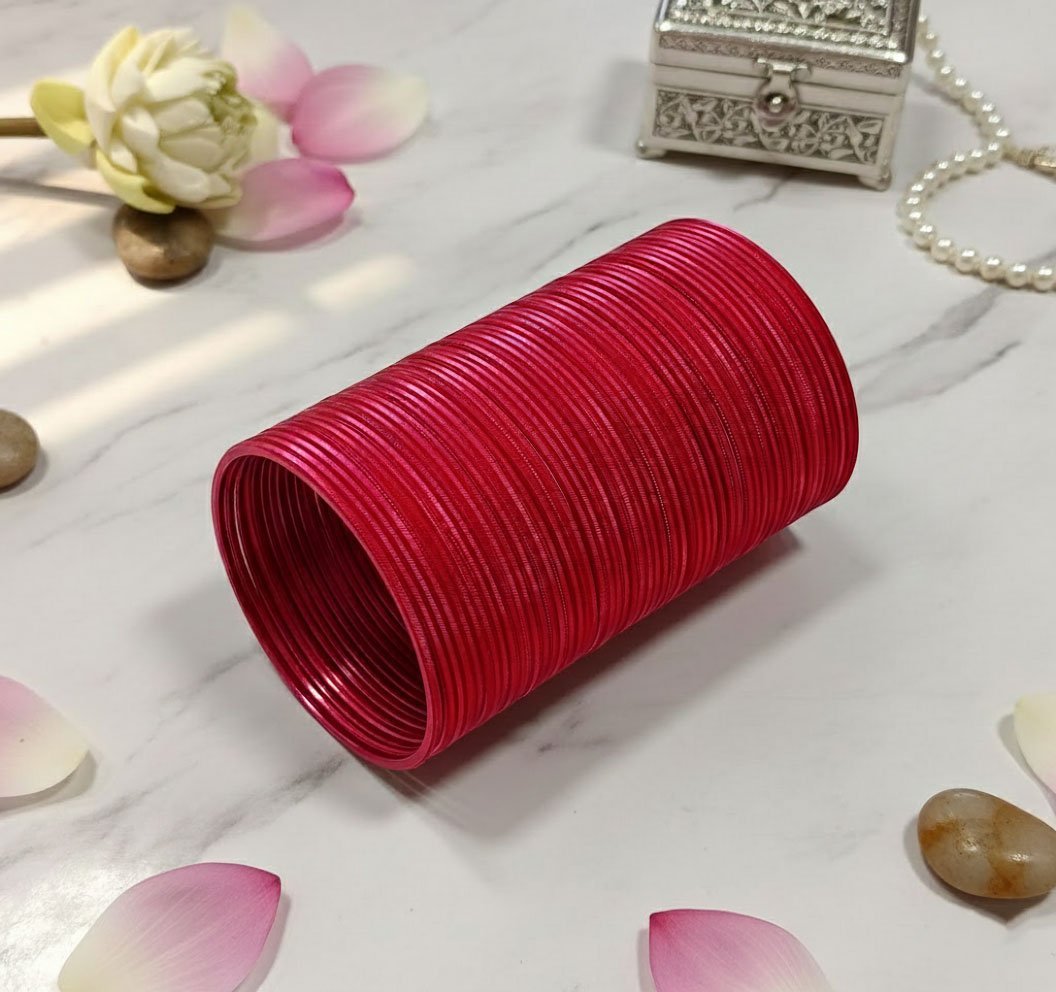 Makhmali 1 Best Quality Plain Bangles