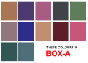 MAKHMALI Light - Metal Bangle Set in 24 Col (12 Colour x 2 Sets Box, 12 Box)